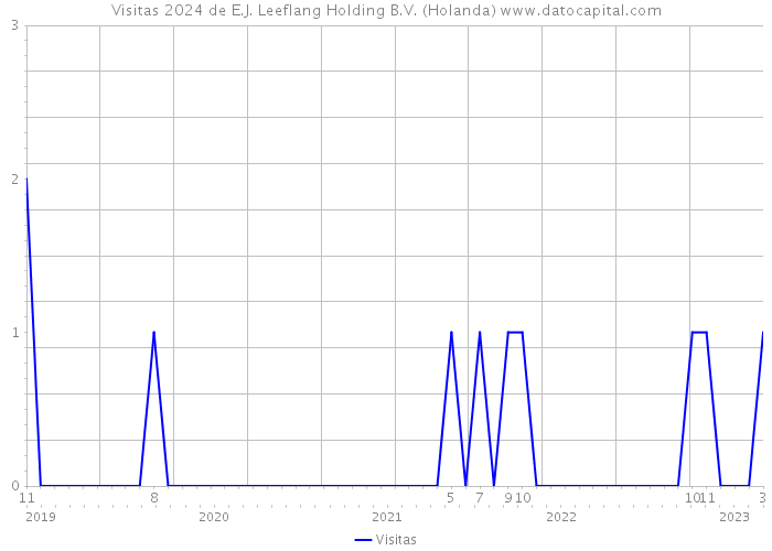 Visitas 2024 de E.J. Leeflang Holding B.V. (Holanda) 