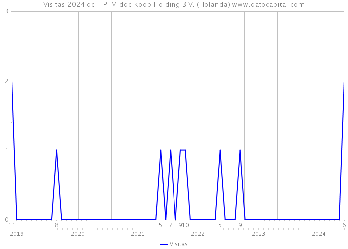 Visitas 2024 de F.P. Middelkoop Holding B.V. (Holanda) 