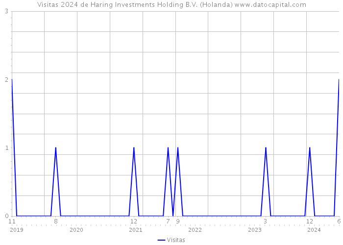 Visitas 2024 de Haring Investments Holding B.V. (Holanda) 