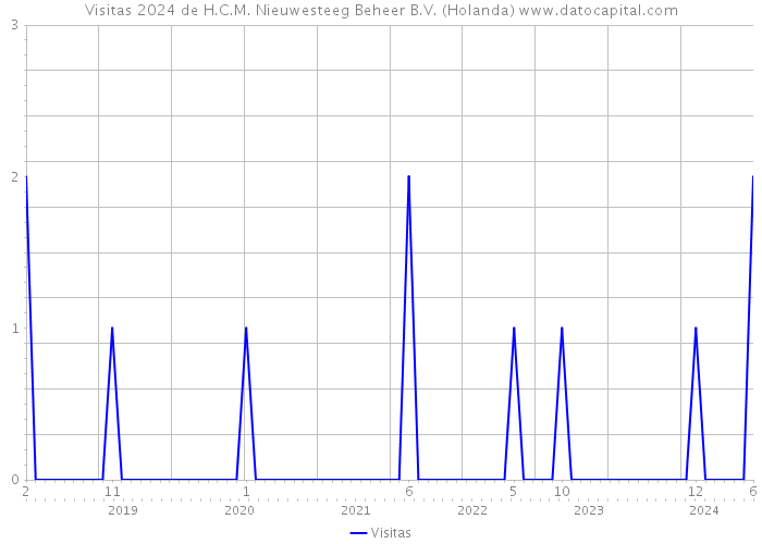 Visitas 2024 de H.C.M. Nieuwesteeg Beheer B.V. (Holanda) 