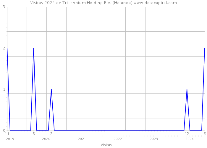 Visitas 2024 de Tri-ennium Holding B.V. (Holanda) 