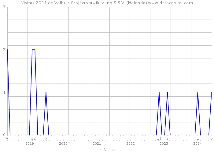 Visitas 2024 de Volhuis Projectontwikkeling 5 B.V. (Holanda) 