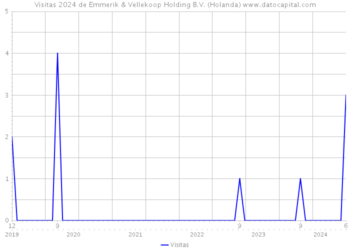 Visitas 2024 de Emmerik & Vellekoop Holding B.V. (Holanda) 