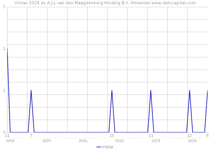 Visitas 2024 de A.J.J. van den Maagdenberg Holding B.V. (Holanda) 