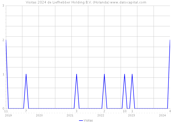 Visitas 2024 de Liefhebber Holding B.V. (Holanda) 