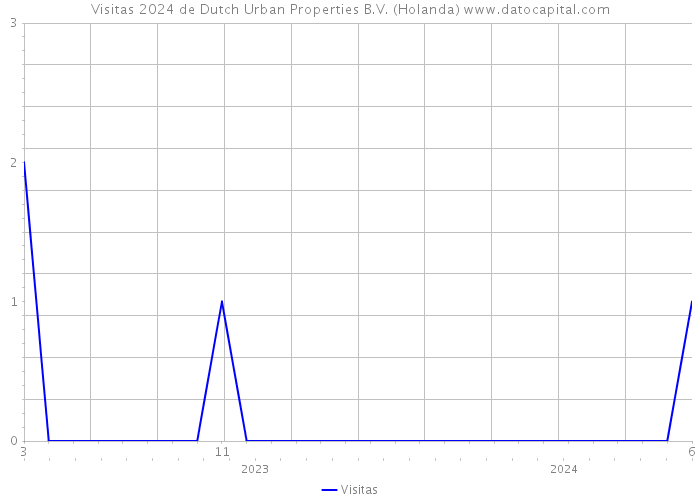Visitas 2024 de Dutch Urban Properties B.V. (Holanda) 
