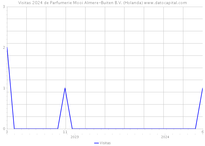 Visitas 2024 de Parfumerie Mooi Almere-Buiten B.V. (Holanda) 