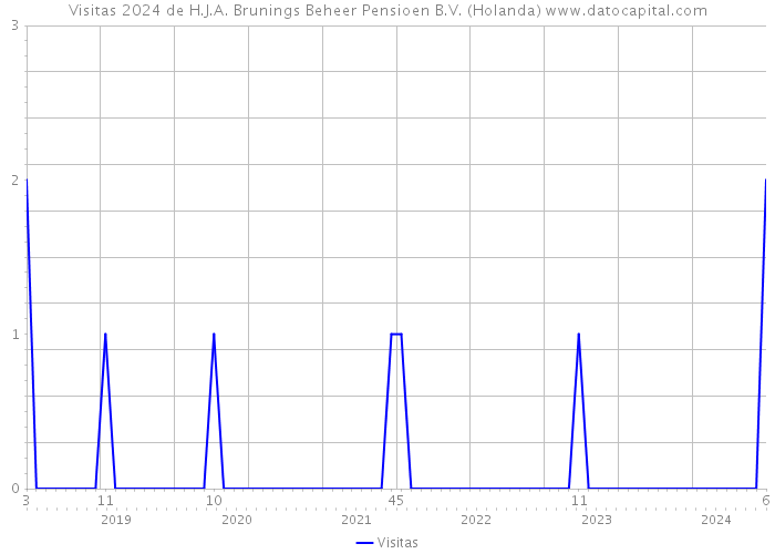 Visitas 2024 de H.J.A. Brunings Beheer Pensioen B.V. (Holanda) 