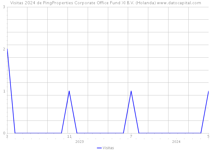 Visitas 2024 de PingProperties Corporate Office Fund XI B.V. (Holanda) 