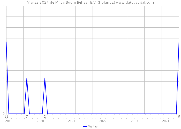 Visitas 2024 de M. de Boom Beheer B.V. (Holanda) 