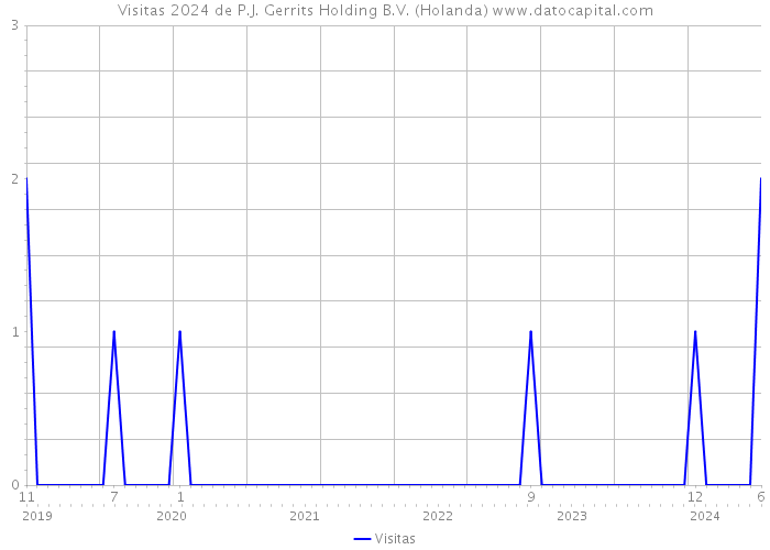 Visitas 2024 de P.J. Gerrits Holding B.V. (Holanda) 