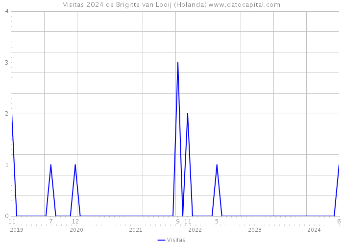 Visitas 2024 de Brigitte van Looij (Holanda) 