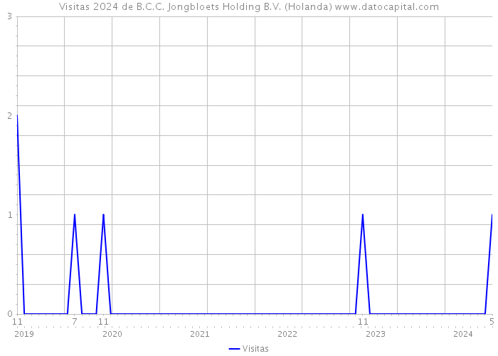 Visitas 2024 de B.C.C. Jongbloets Holding B.V. (Holanda) 