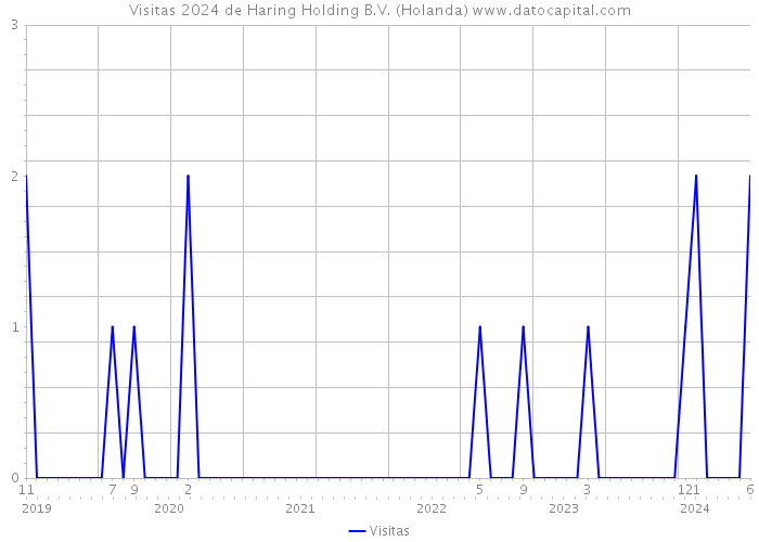 Visitas 2024 de Haring Holding B.V. (Holanda) 