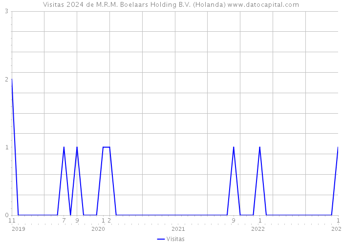 Visitas 2024 de M.R.M. Boelaars Holding B.V. (Holanda) 