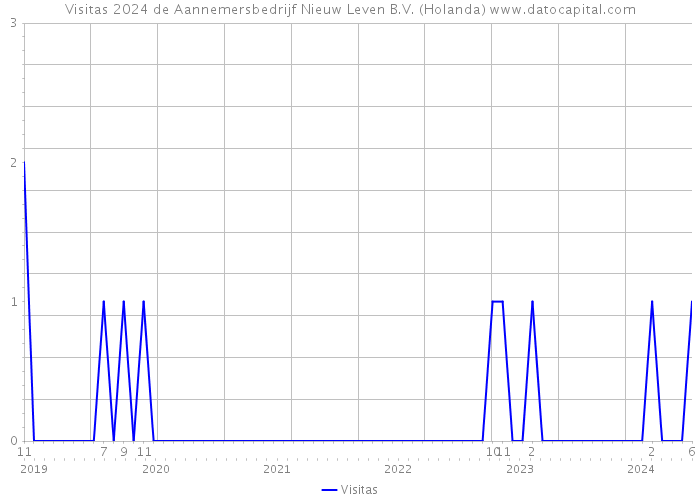 Visitas 2024 de Aannemersbedrijf Nieuw Leven B.V. (Holanda) 