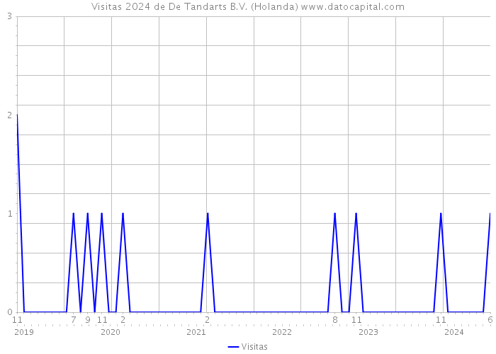 Visitas 2024 de De Tandarts B.V. (Holanda) 