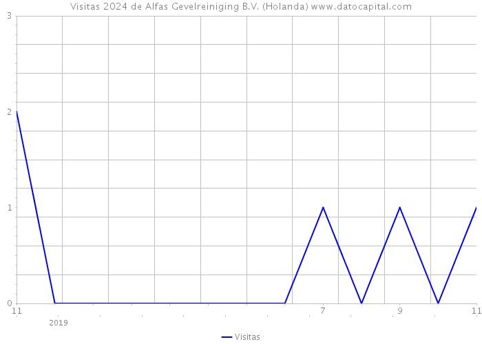 Visitas 2024 de Alfas Gevelreiniging B.V. (Holanda) 