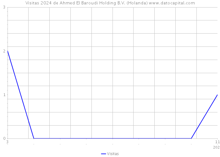 Visitas 2024 de Ahmed El Baroudi Holding B.V. (Holanda) 
