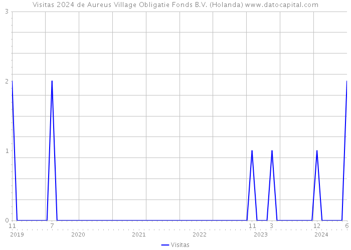 Visitas 2024 de Aureus Village Obligatie Fonds B.V. (Holanda) 