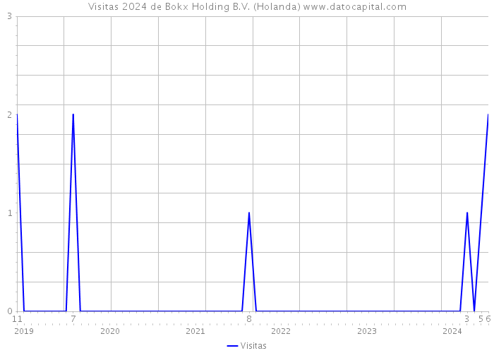 Visitas 2024 de Bokx Holding B.V. (Holanda) 