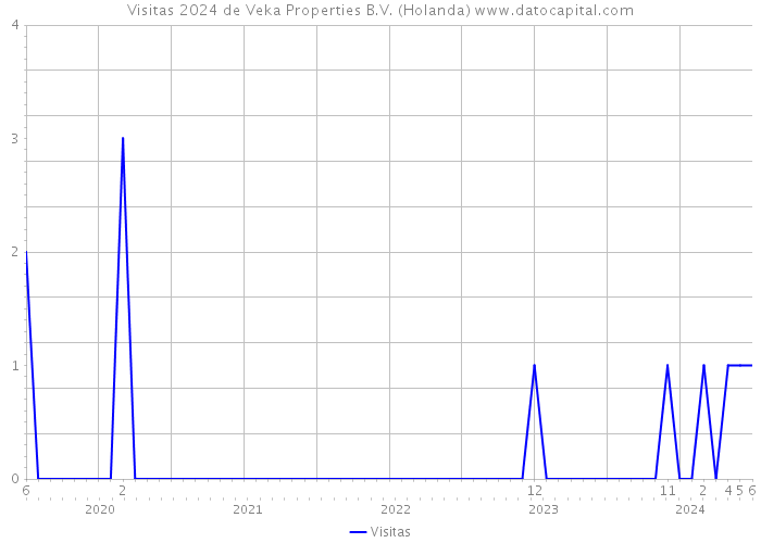 Visitas 2024 de Veka Properties B.V. (Holanda) 