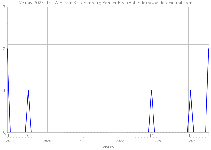 Visitas 2024 de L.A.M. van Kroonenburg Beheer B.V. (Holanda) 