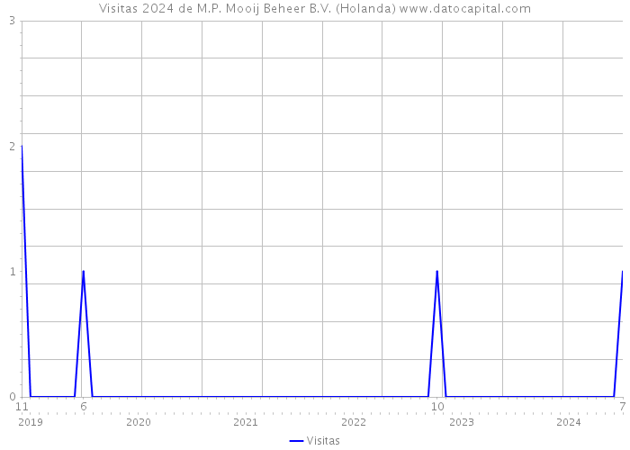 Visitas 2024 de M.P. Mooij Beheer B.V. (Holanda) 