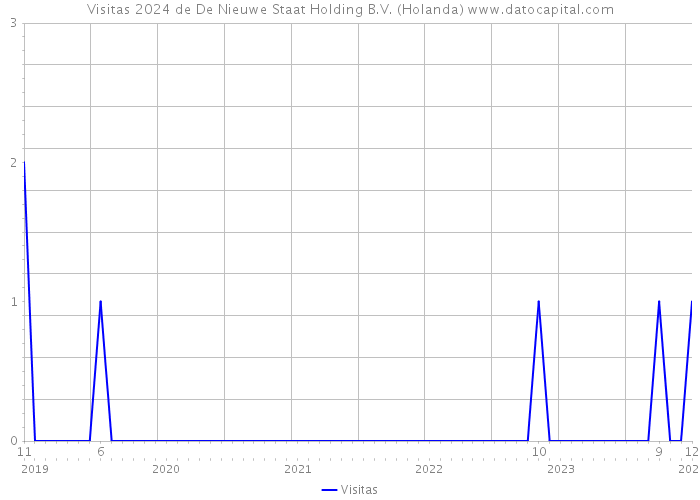 Visitas 2024 de De Nieuwe Staat Holding B.V. (Holanda) 