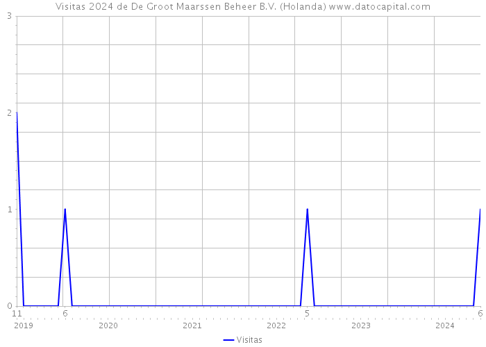 Visitas 2024 de De Groot Maarssen Beheer B.V. (Holanda) 