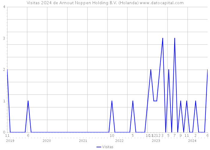 Visitas 2024 de Arnout Noppen Holding B.V. (Holanda) 