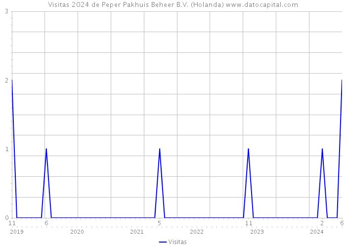 Visitas 2024 de Peper Pakhuis Beheer B.V. (Holanda) 