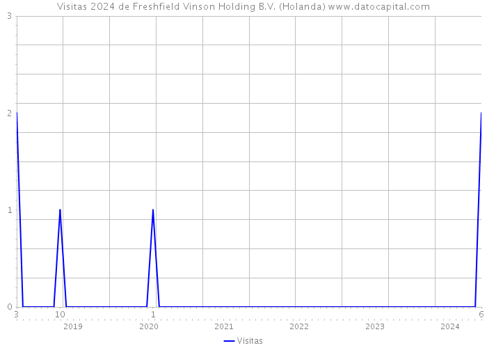 Visitas 2024 de Freshfield Vinson Holding B.V. (Holanda) 