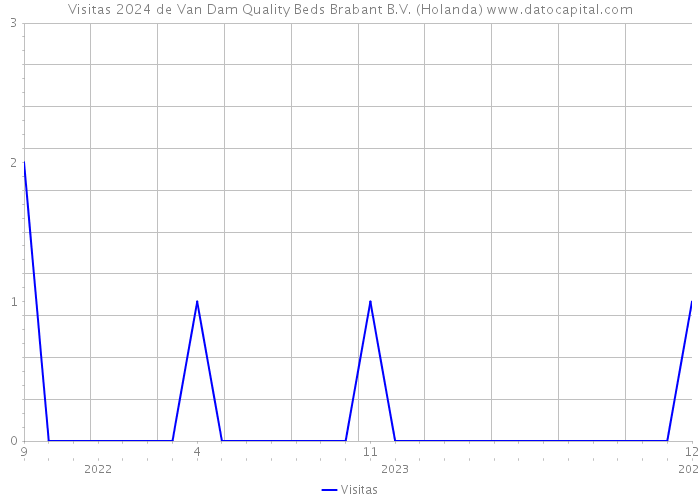 Visitas 2024 de Van Dam Quality Beds Brabant B.V. (Holanda) 