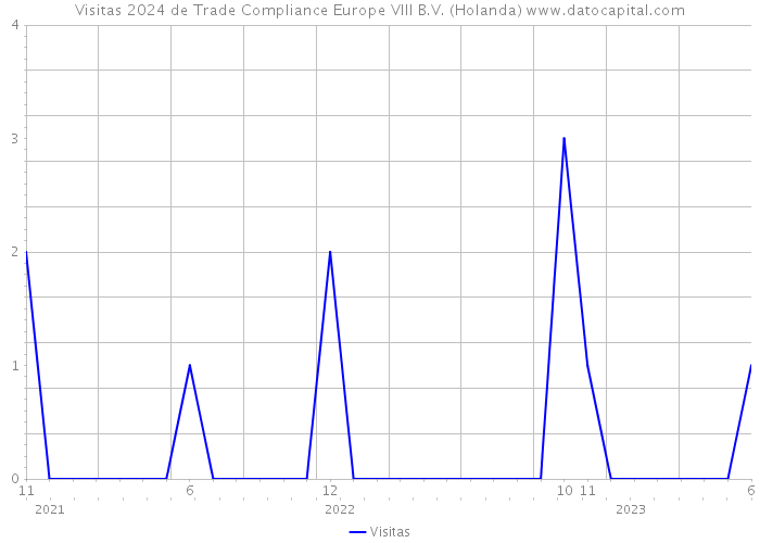 Visitas 2024 de Trade Compliance Europe VIII B.V. (Holanda) 