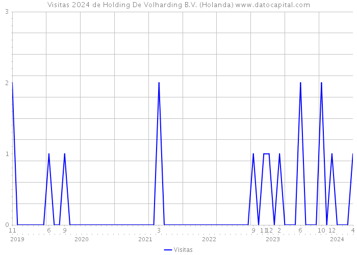 Visitas 2024 de Holding De Volharding B.V. (Holanda) 