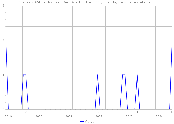 Visitas 2024 de Haartsen Den Dam Holding B.V. (Holanda) 