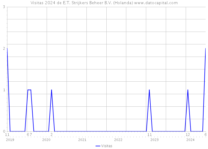 Visitas 2024 de E.T. Strijkers Beheer B.V. (Holanda) 