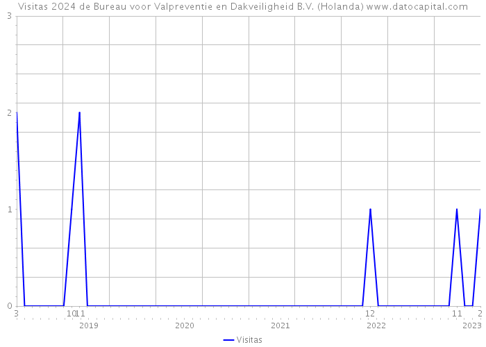 Visitas 2024 de Bureau voor Valpreventie en Dakveiligheid B.V. (Holanda) 