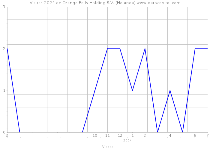 Visitas 2024 de Orange Falls Holding B.V. (Holanda) 