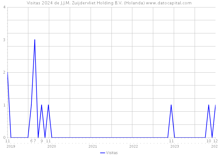 Visitas 2024 de J.J.M. Zuijdervliet Holding B.V. (Holanda) 