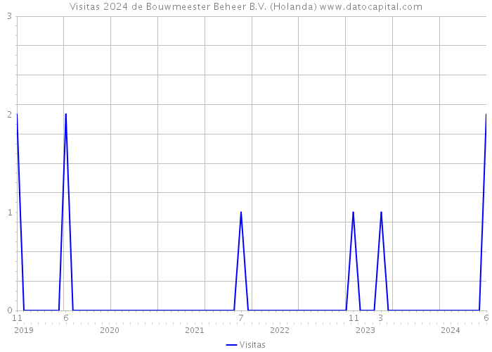 Visitas 2024 de Bouwmeester Beheer B.V. (Holanda) 