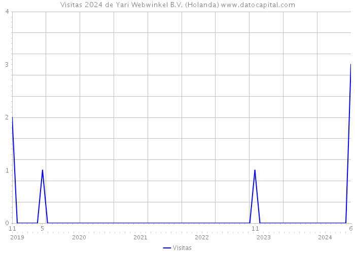 Visitas 2024 de Yari Webwinkel B.V. (Holanda) 