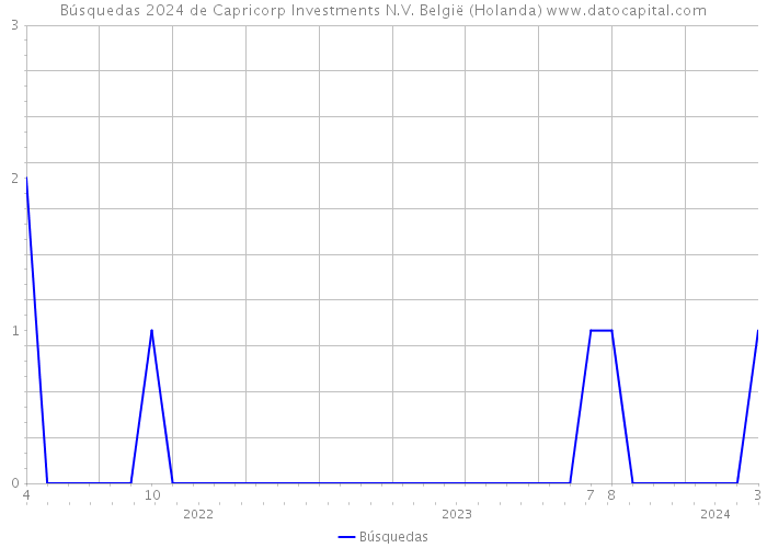Búsquedas 2024 de Capricorp Investments N.V. België (Holanda) 