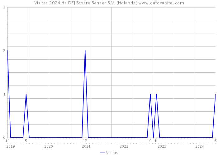 Visitas 2024 de DFJ Broere Beheer B.V. (Holanda) 