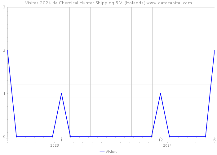 Visitas 2024 de Chemical Hunter Shipping B.V. (Holanda) 