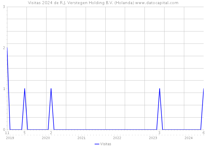 Visitas 2024 de R.J. Verstegen Holding B.V. (Holanda) 