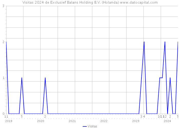 Visitas 2024 de Exclusief Balans Holding B.V. (Holanda) 