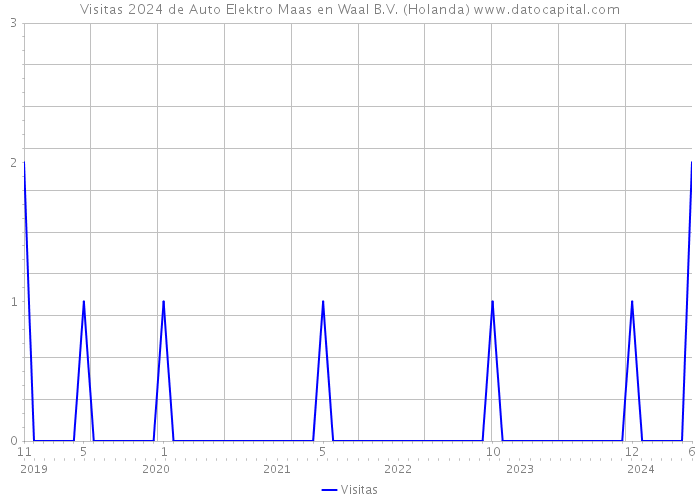 Visitas 2024 de Auto Elektro Maas en Waal B.V. (Holanda) 