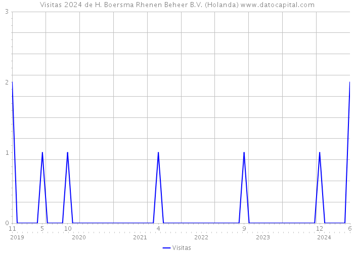 Visitas 2024 de H. Boersma Rhenen Beheer B.V. (Holanda) 